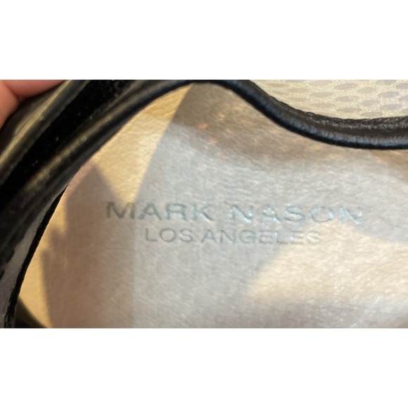 Mark Nason Skechers Transformer Chunky Criss Cross Strap Thick Sole Sandal 8.5 - Picture 7 of 8